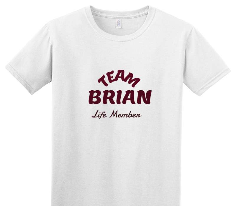 Custom Adult Soft Style 100% Cotton White T-Shirt