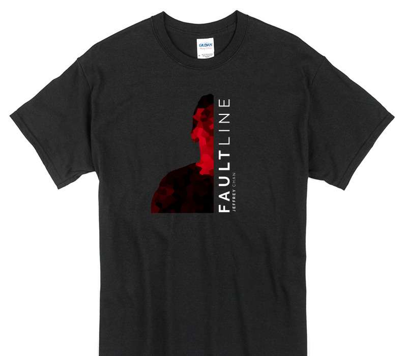 Custom Gildan 100% Cotton Black T-Shirt