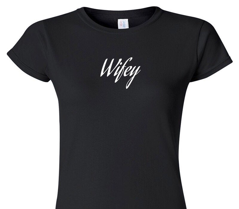 Custom Womens Soft Style 100% Cotton Black T-Shirt