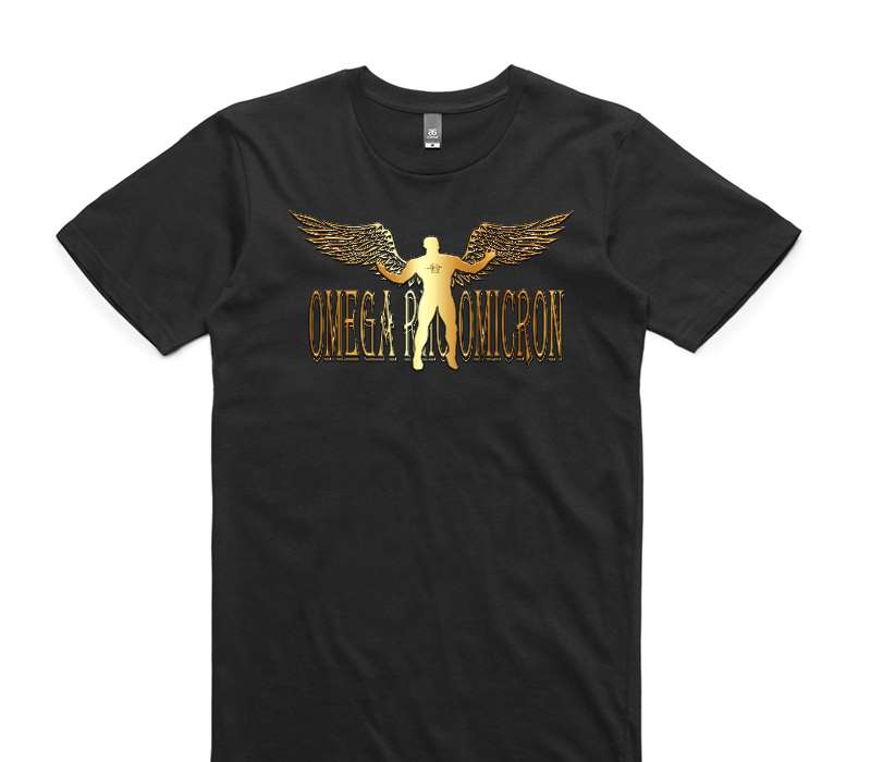Custom AS Colour 100% Cotton Black T-Shirt