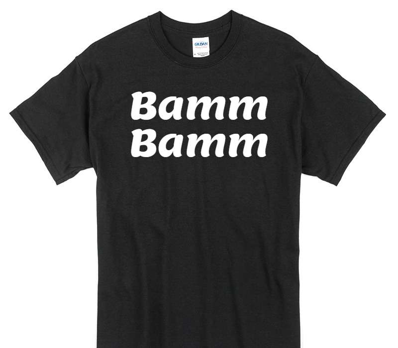 Custom Gildan 100% Cotton Black T-Shirt