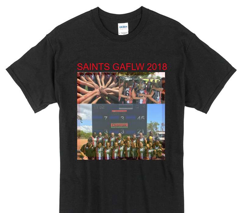 Custom Gildan 100% Cotton Black T-Shirt