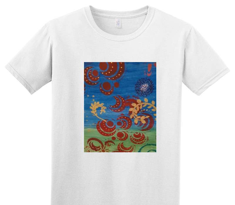 Custom Adult Soft Style 100% Cotton White T-Shirt
