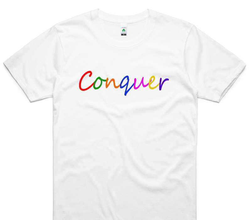 Custom AS Colour 100% Organic Cotton White T-Shirt