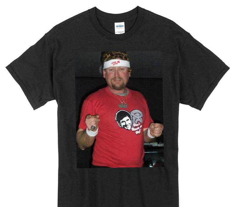 Custom Gildan 100% Cotton Black T-Shirt