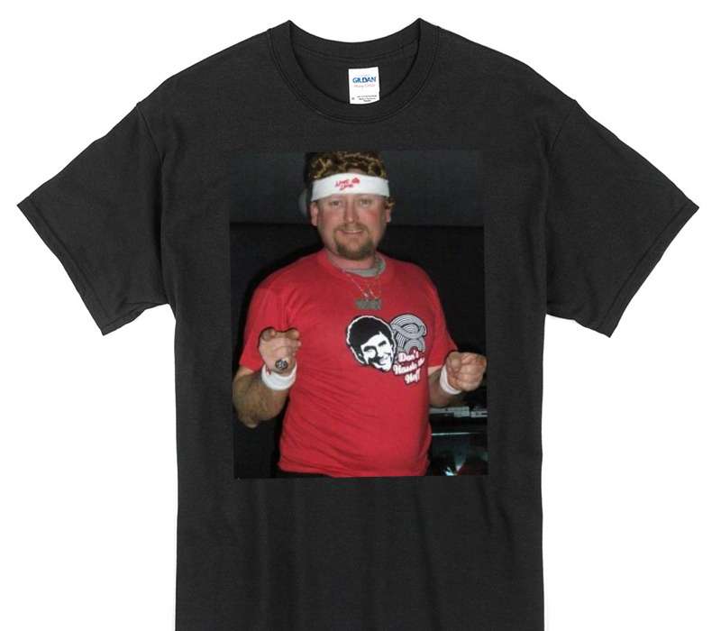 Custom Gildan 100% Cotton Black T-Shirt