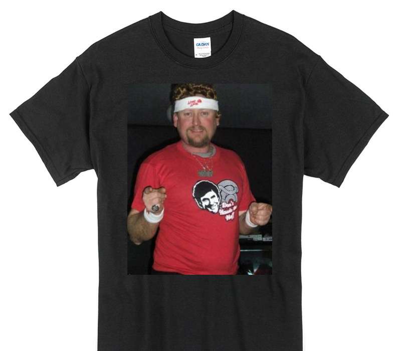 Custom Gildan 100% Cotton Black T-Shirt