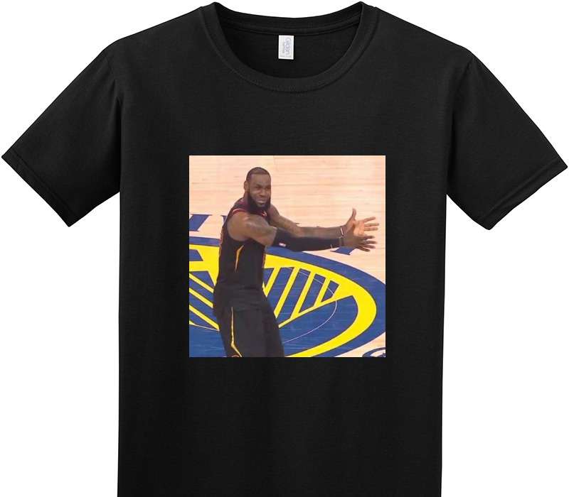 Custom Adult Soft Style 100% Cotton Black T-Shirt