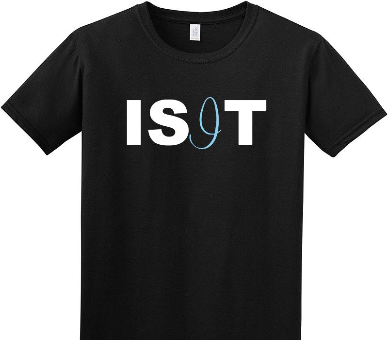 Custom Adult Soft Style 100% Cotton Black T-Shirt