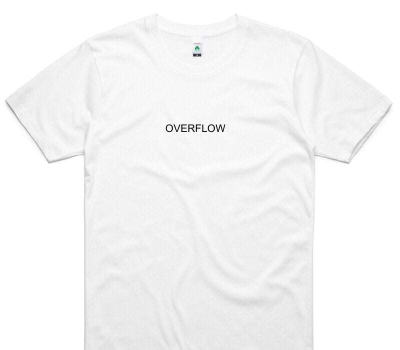 Custom AS Colour 100% Organic Cotton White T-Shirt