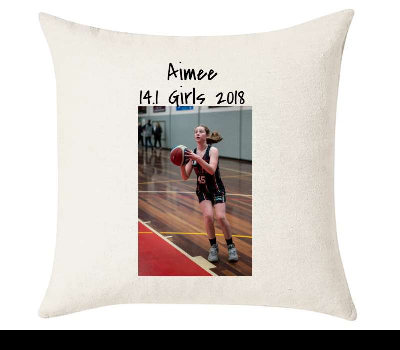 Custom Cushion Cover 50cm x 50 cm Off White