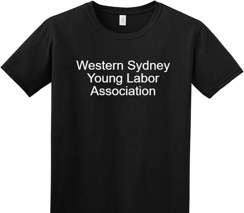 Custom Adult Soft Style 100% Cotton Black T-Shirt