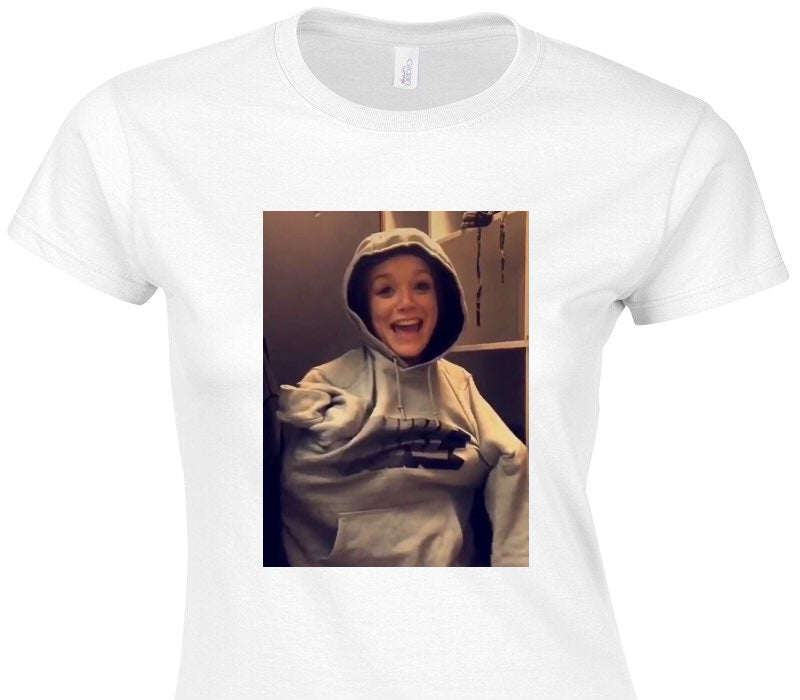 Custom Womens Soft Style 100% Cotton White T-Shirt