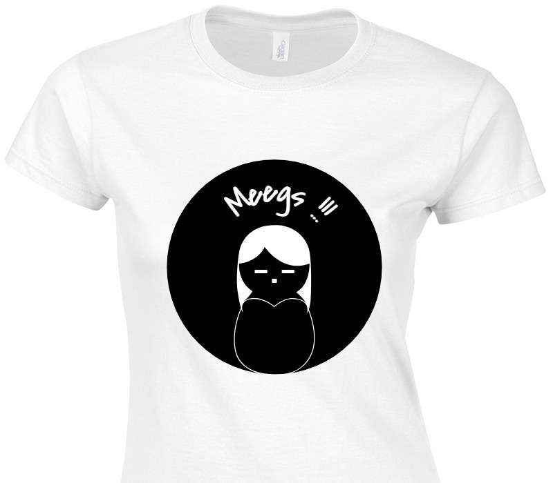Custom Womens Soft Style 100% Cotton White T-Shirt