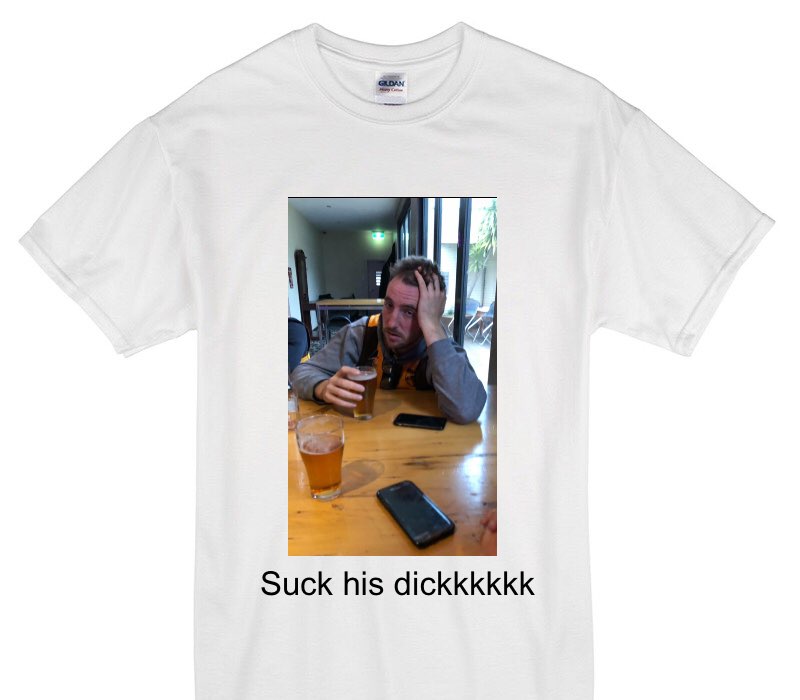 Custom Gildan 100% Cotton White T-Shirt