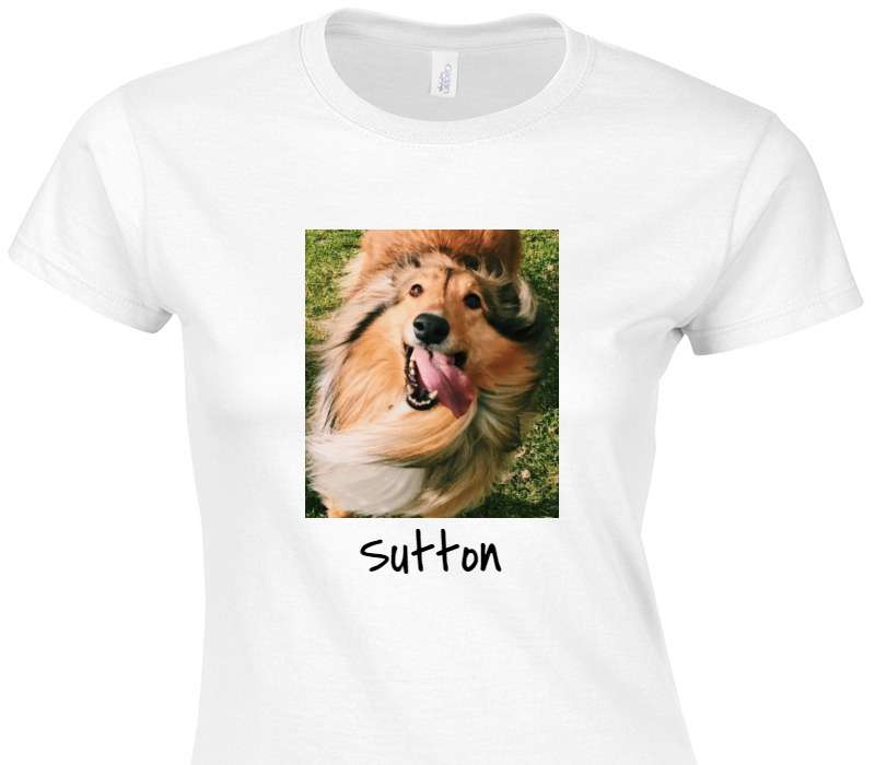 Custom Womens Soft Style 100% Cotton White T-Shirt