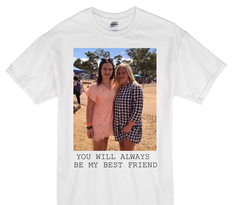 Custom Gildan 100% Cotton White T-Shirt