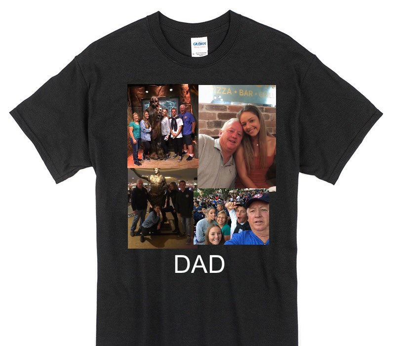 Custom Gildan 100% Cotton Black T-Shirt