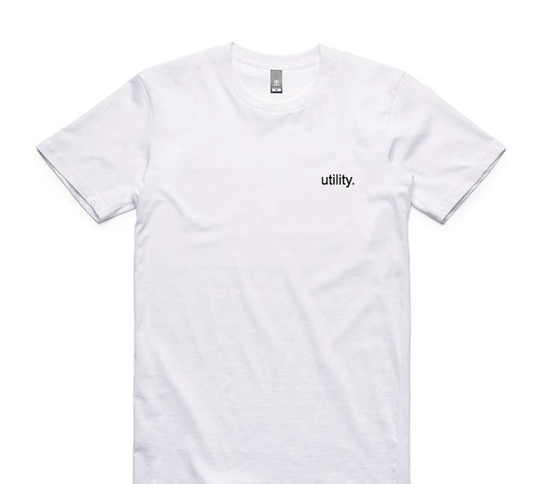 Custom AS Colour 100% Cotton White T-Shirt