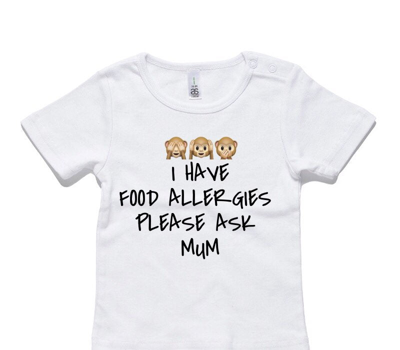 Custom AS Colour White Baby T-Shirt