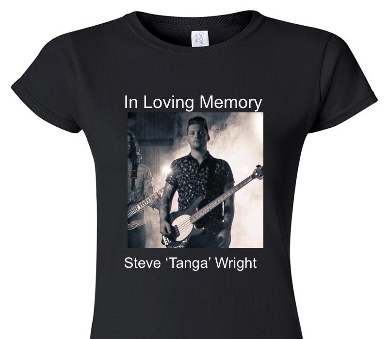 Custom Womens Soft Style 100% Cotton Black T-Shirt