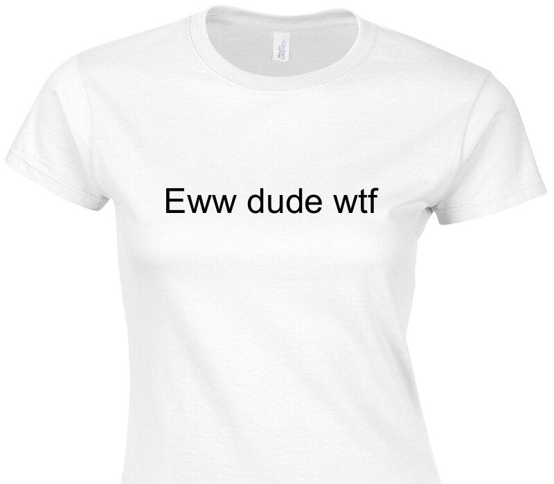 Custom Womens Soft Style 100% Cotton White T-Shirt