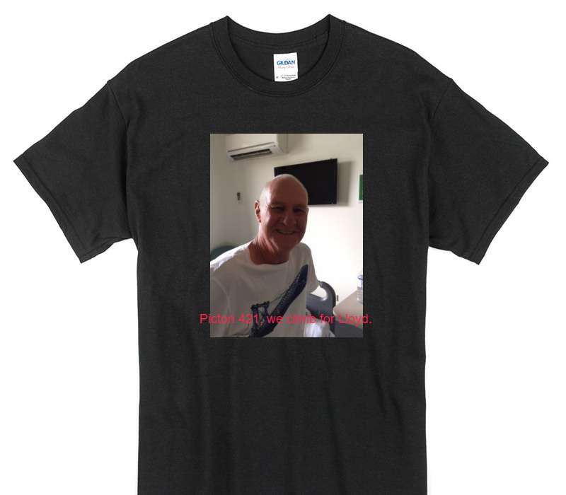 Custom Gildan 100% Cotton Black T-Shirt