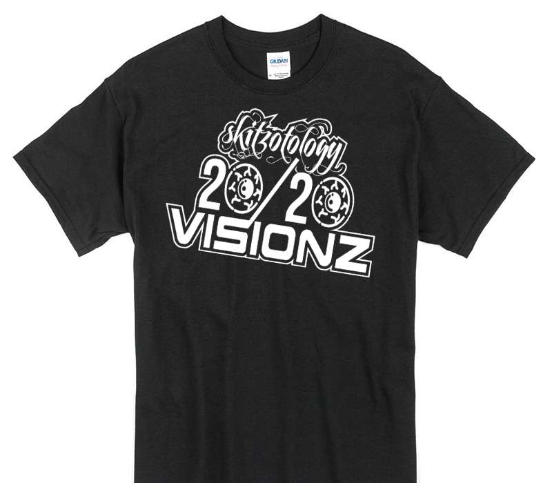 Custom Gildan 100% Cotton Black T-Shirt