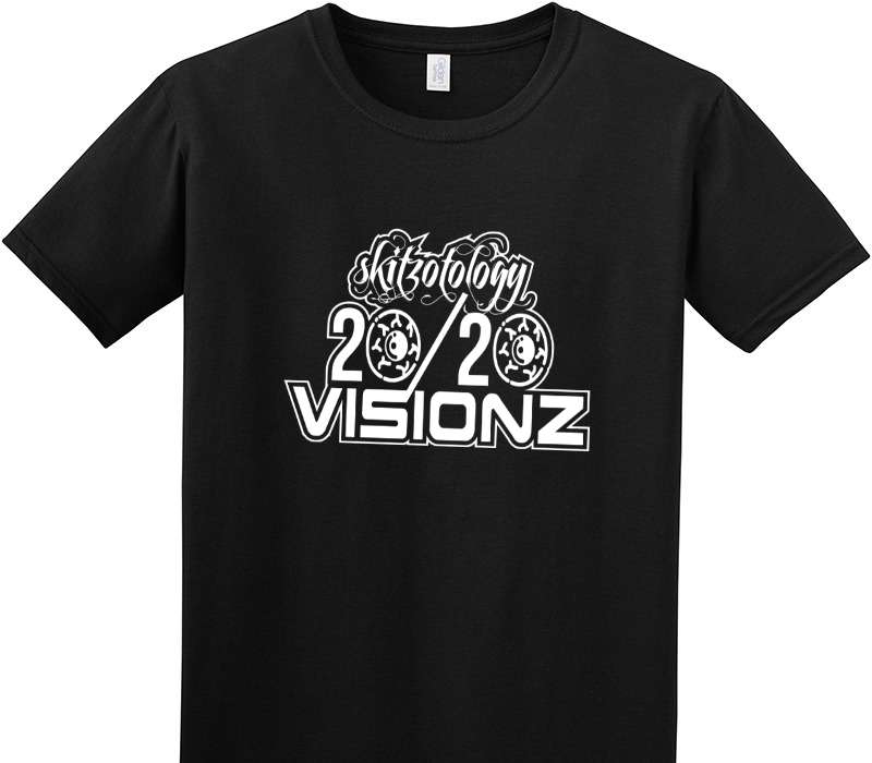 Custom Adult Soft Style 100% Cotton Black T-Shirt
