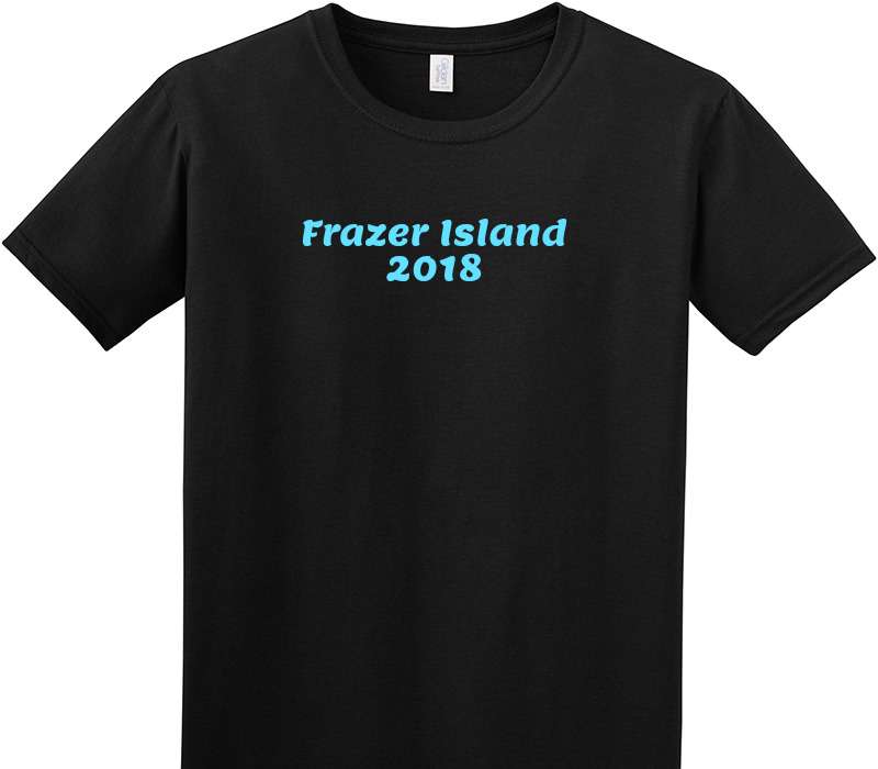 Custom Adult Soft Style 100% Cotton Black T-Shirt