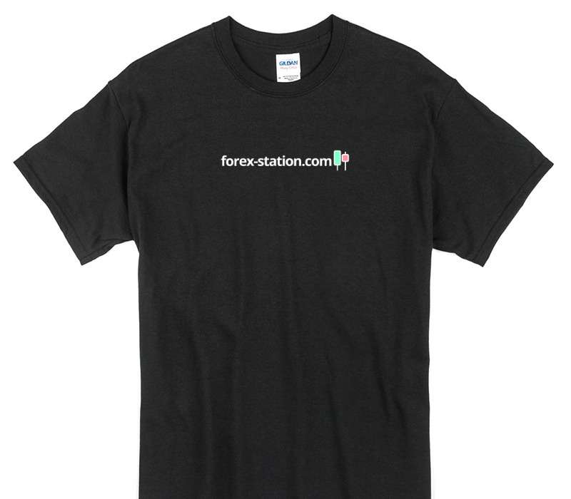 Custom Gildan 100% Cotton Black T-Shirt