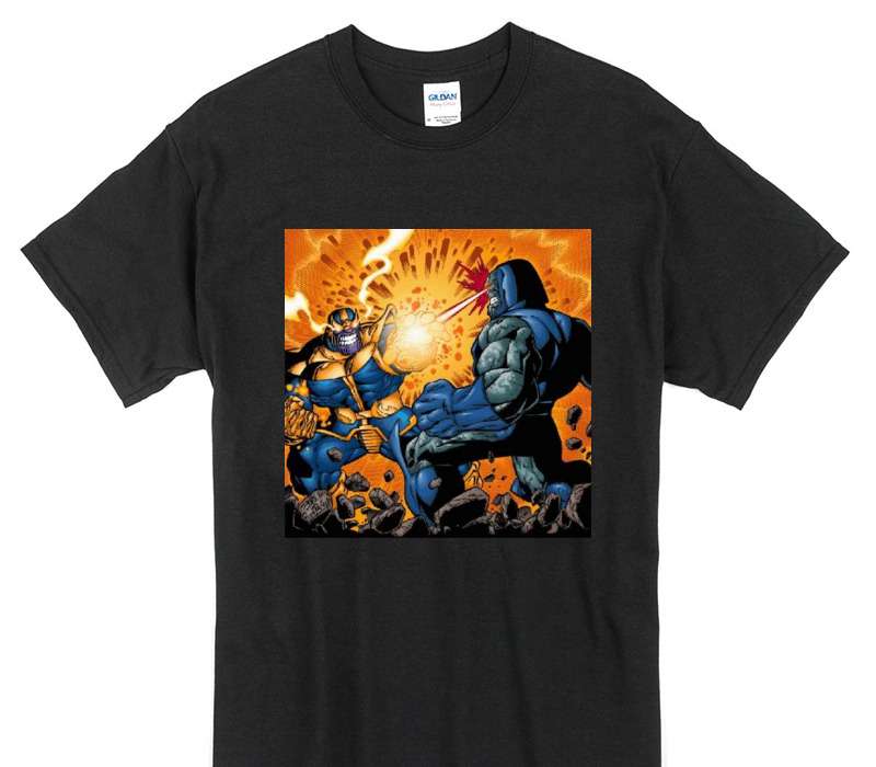 Custom Gildan 100% Cotton Black T-Shirt