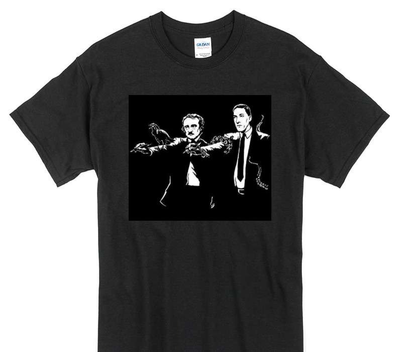 Custom Gildan 100% Cotton Black T-Shirt