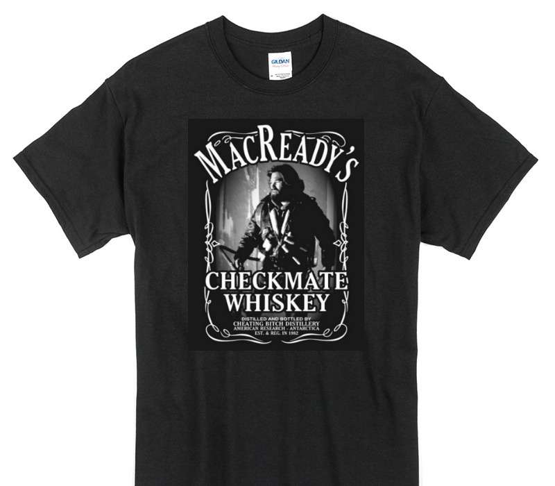 Custom Gildan 100% Cotton Black T-Shirt