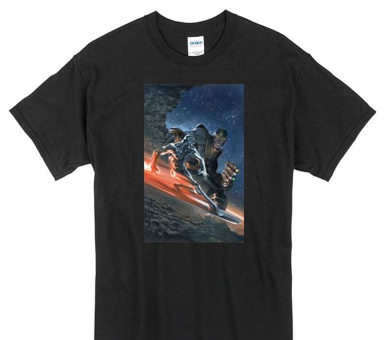 Custom Gildan 100% Cotton Black T-Shirt