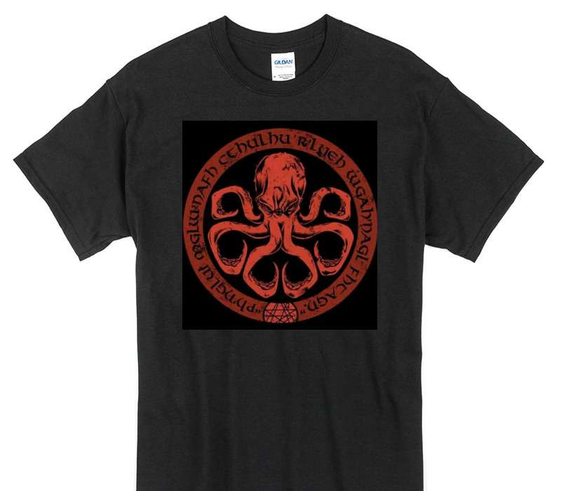 Custom Gildan 100% Cotton Black T-Shirt