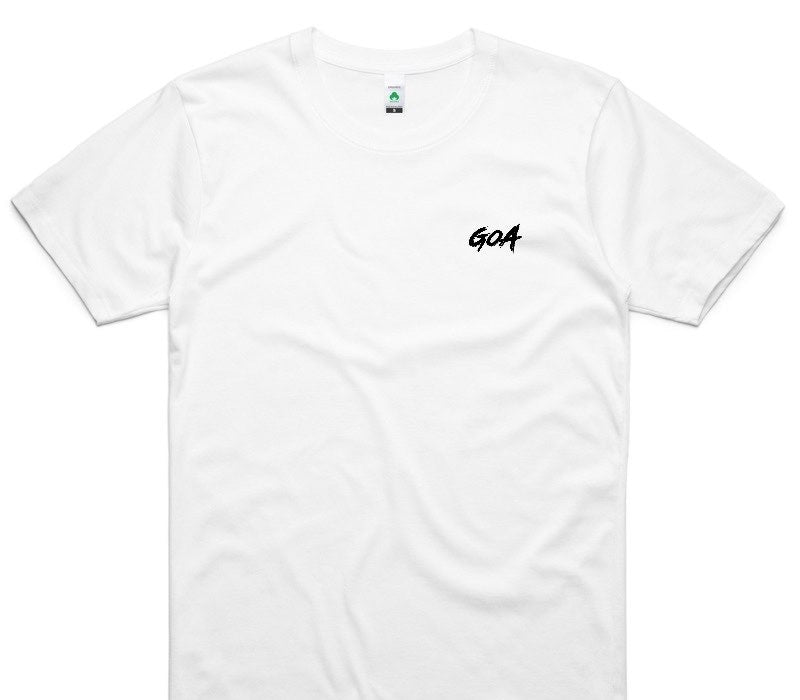 Custom AS Colour 100% Organic Cotton White T-Shirt