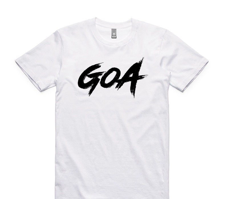 Custom AS Colour 100% Cotton White T-Shirt