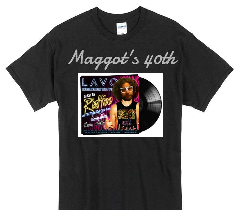 Custom Gildan 100% Cotton Black T-Shirt