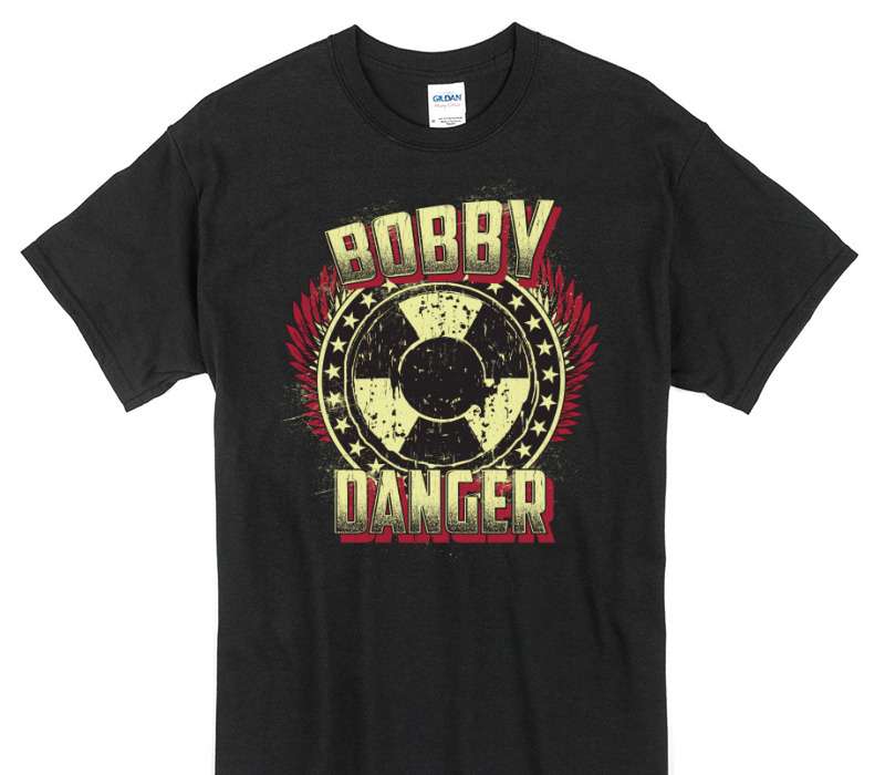 Custom Gildan 100% Cotton Black T-Shirt