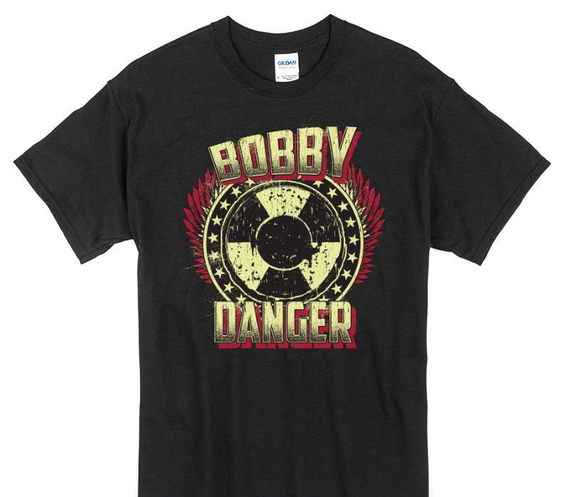 Custom Gildan 100% Cotton Black T-Shirt
