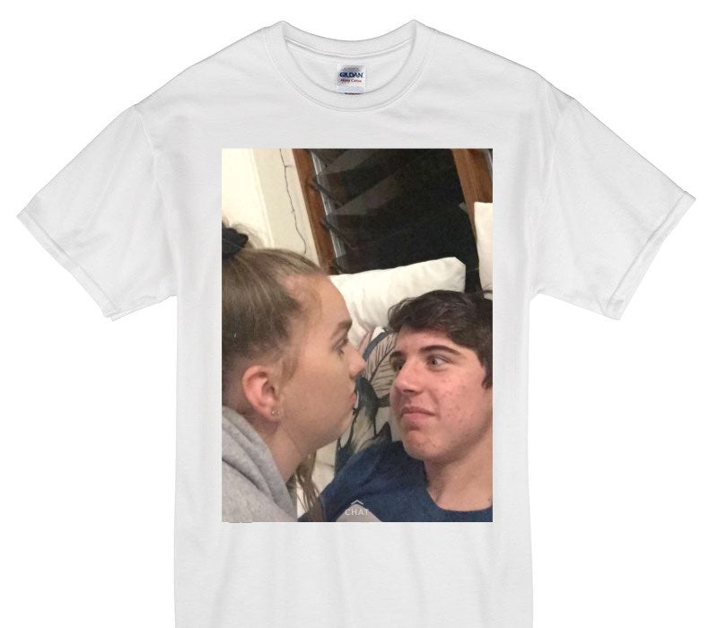Custom Gildan 100% Cotton White T-Shirt