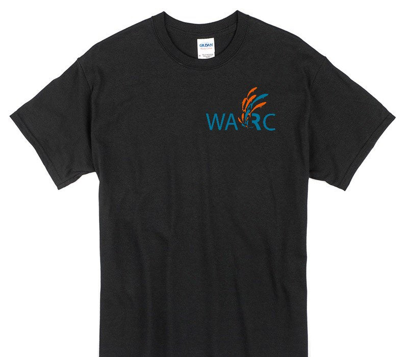Custom Gildan 100% Cotton Black T-Shirt