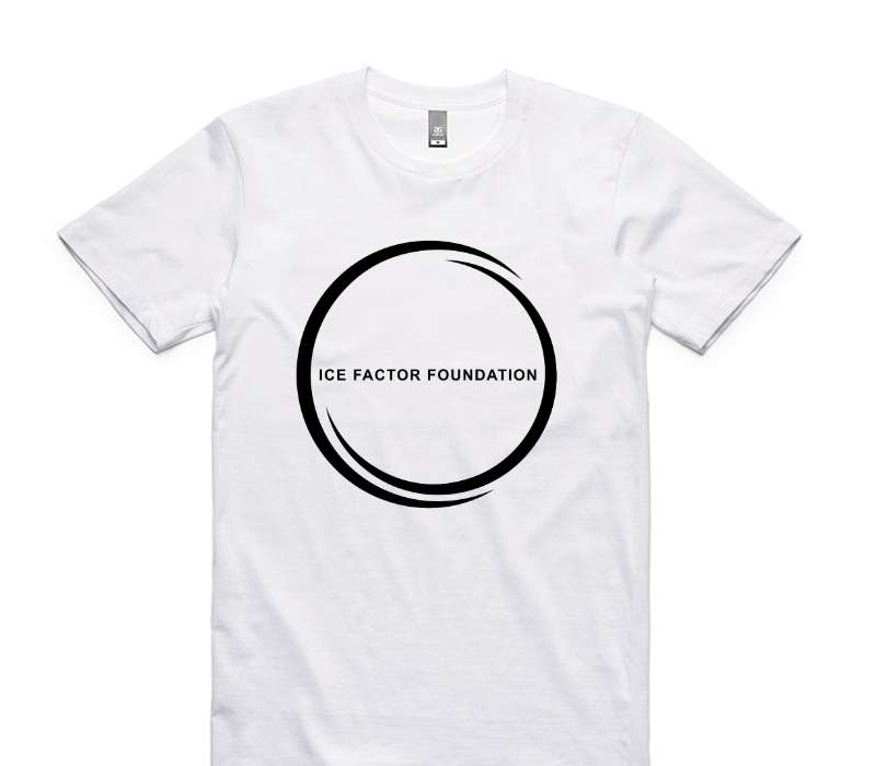 Custom AS Colour 100% Cotton White T-Shirt
