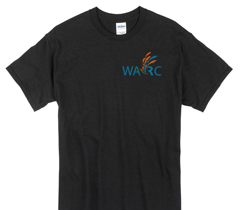 Custom Gildan 100% Cotton Black T-Shirt