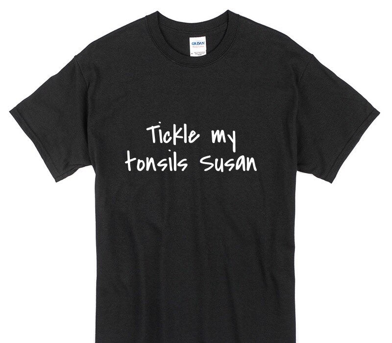 Custom Gildan 100% Cotton Black T-Shirt
