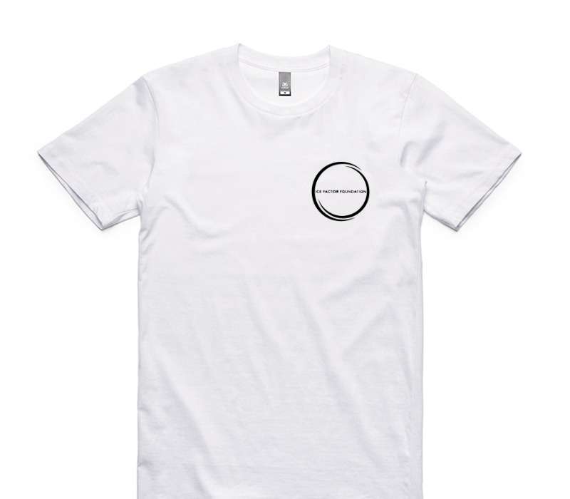 Custom AS Colour 100% Cotton White T-Shirt