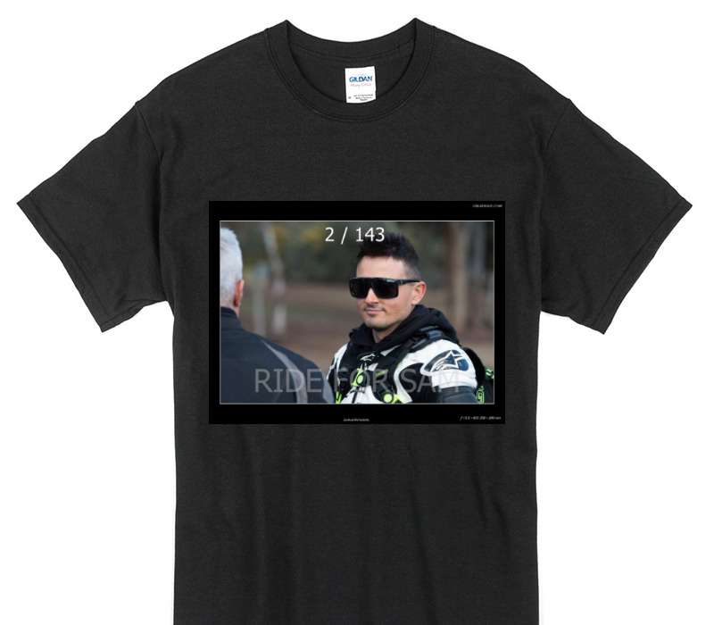 Custom Gildan 100% Cotton Black T-Shirt
