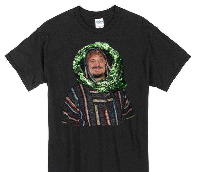 Custom Gildan 100% Cotton Black T-Shirt