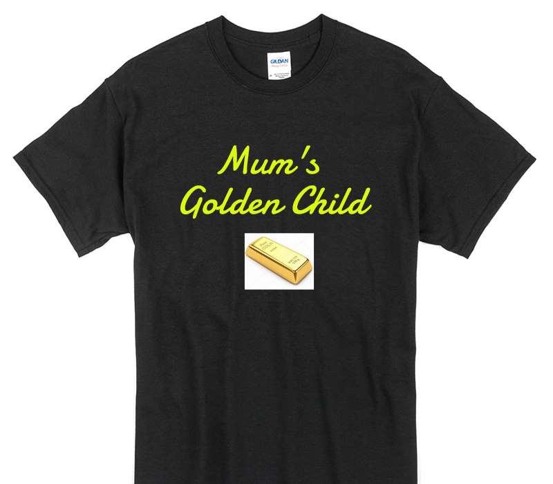 Custom Gildan 100% Cotton Black T-Shirt